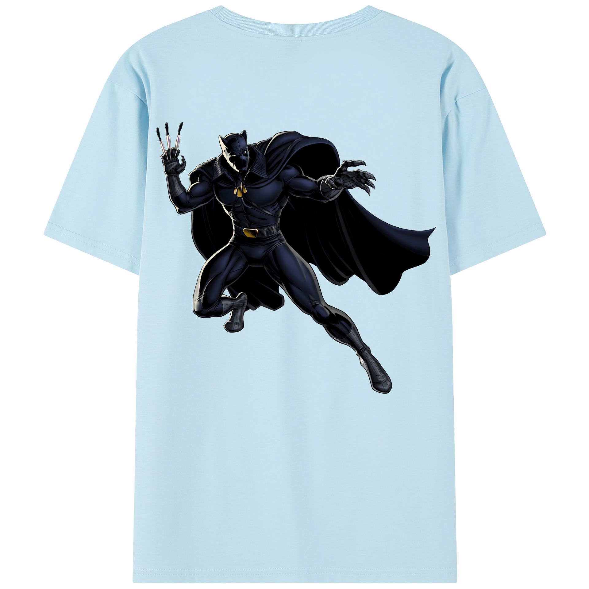 （画像用） アベンジャーズ The Avengers 綿100％半袖Tシャツ（背面プリント）